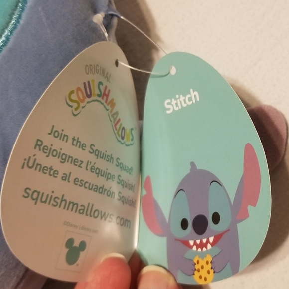 Disney Stitch with cookie Squishmallow, NWT ! - Picture 5 of 6